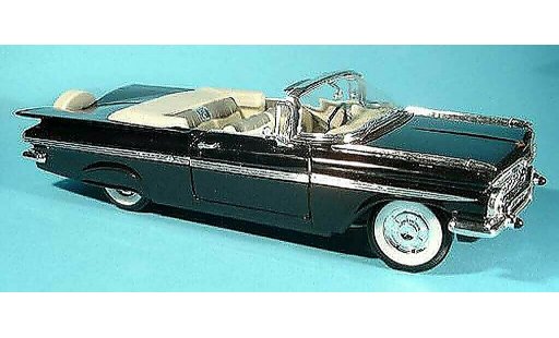 Chevrolet Impala Sedan 1/18 Yat Ming 1959 black diecast model cars