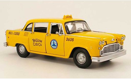 Checker Taxi taxi 1/18 Sun Star los angeles 1981 diecast model cars