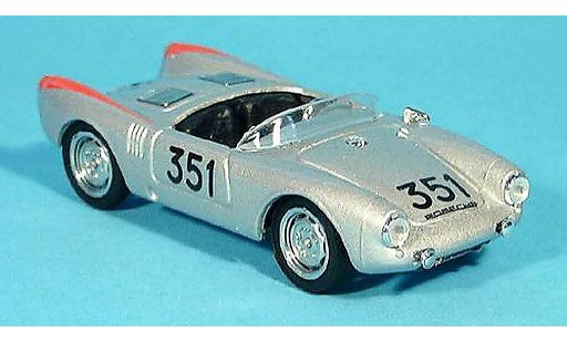 Porsche 550 1954 1/43 Brumm 1500 Spider No.351 Mille Miglia diecast model cars
