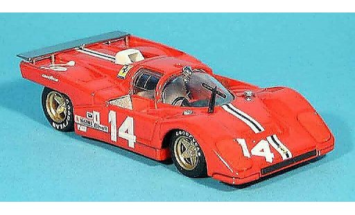 Ferrari 512 M 1/43 Brumm posey bucknum watkins glen 1971 diecast model cars
