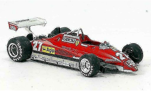 Ferrari 126 C2 1/43 Brumm no.27 g.villeneuve gp san marino diecast model cars