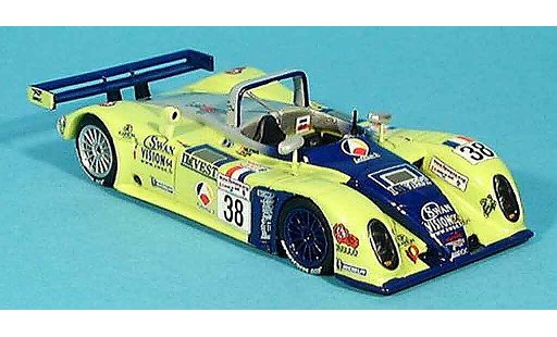 Reynard 2KQ Base 1/43 Spark Le Mans 5ter Deletraz Fabre Gene 2001 diecast model cars