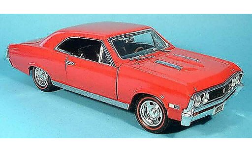 Chevrolet Chevelle SS 1/18 Motormax 1967 SS396 red diecast model cars