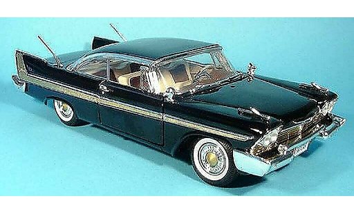 Plymouth Fury Base 1/18 Motormax black 1958 diecast model cars