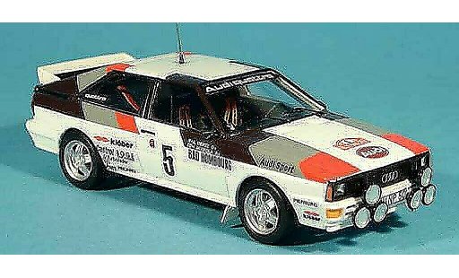Audi Quattro coupe 1/43 Trofeu Monte Carlo H.Mikkola/A.Hertz 1981 diecast model cars