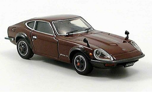 Nissan 240 ZG 1/43 Ebbro Datsun Fairlady brown diecast model cars