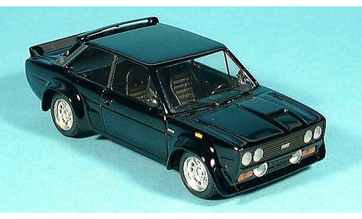 Fiat 131 Abarth 1/43 Trofeu black diecast model cars