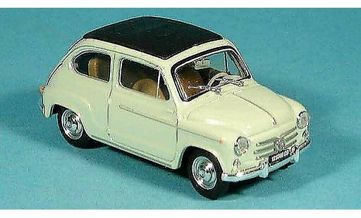 Fiat 600 D 1/43 Brumm closed green 1960 diecast model cars