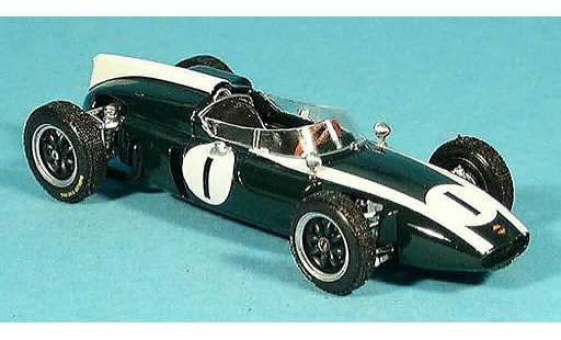 Cooper T53 course 1/43 Brumm No.1 J.Brabham winner GP Great Britain 1960 diecast model cars