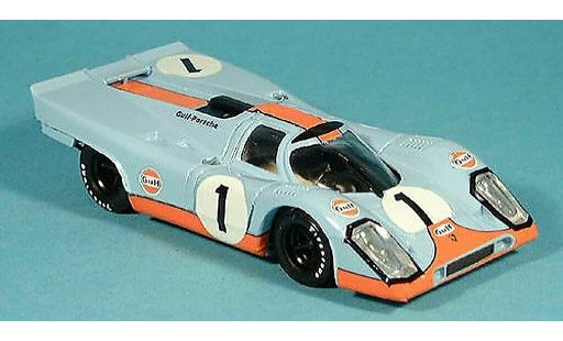 Porsche 917 1970 1/43 Brumm No.1 Siffert/Bell Gulf-6h Daytona diecast model cars