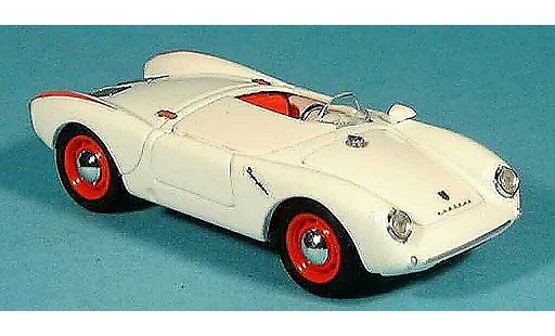 Porsche 550 1954 1/43 Brumm white Strassenversion diecast model cars