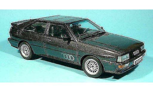 Audi Quattro coupe 1/18 Autoart black 1988 diecast model cars