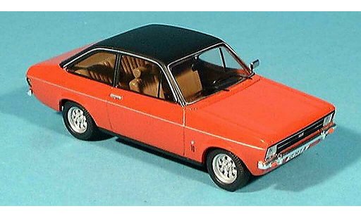 Ford Escort Ghia 1/43 Trofeu 1300 red roof black diecast model cars