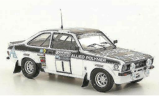 Ford Escort RS 1800 1/43 Trofeu Allied Polymer T.Makinen / H.Liddon RAC Rally 1975 diecast model cars