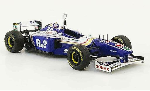 Renault F1 1997 1/43 Onyx williams fw19 no.3 j.villeneuve gp england diecast model cars