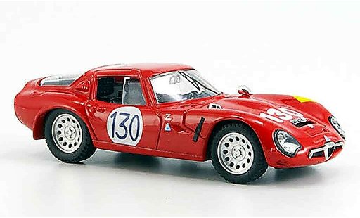 Alfa Romeo Giulia TZ2 1/43 Best no.130 bianchi bussinello targa florio 1966 diecast model cars