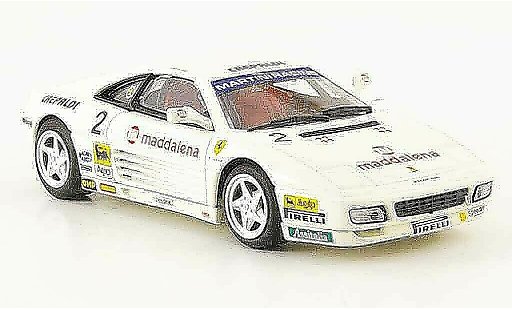 Ferrari 348 Challenge 1/43 Bang gianni giudici 1993 diecast model cars
