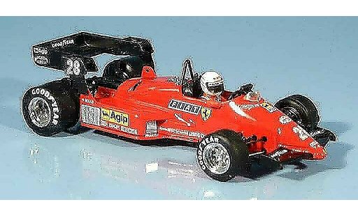 Ferrari 126 C4 1/43 Brumm rene arnoux diecast model cars