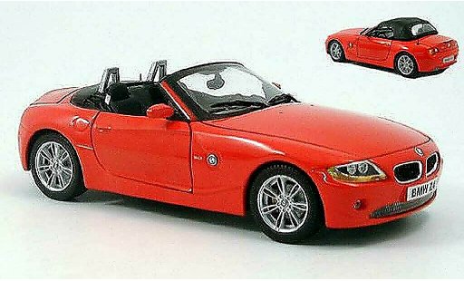 Bmw Z4 roadster 1/18 Ricko E85 red 2002 diecast model cars