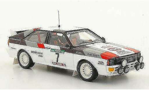 Audi Quattro rallye 1/43 Trofeu No.7 M.Mouton / F.Pons Rally Portugal 1982 diecast model cars
