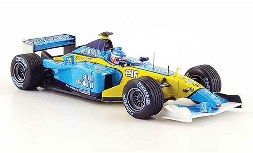 Renault F1 2002 1/43 Eagle team rs 202 no.15 j.button diecast model cars