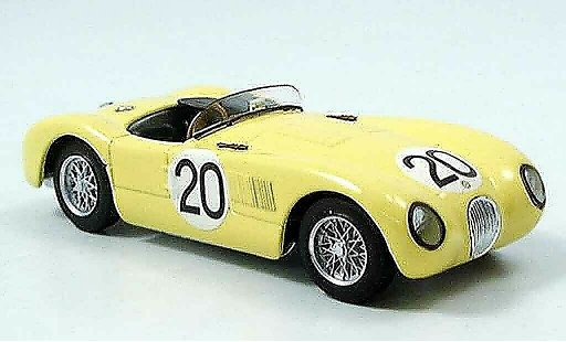 Jaguar C-Type Course 1/43 Brumm no.20 laurent tornaco neunter le mans 1953 diecast model cars