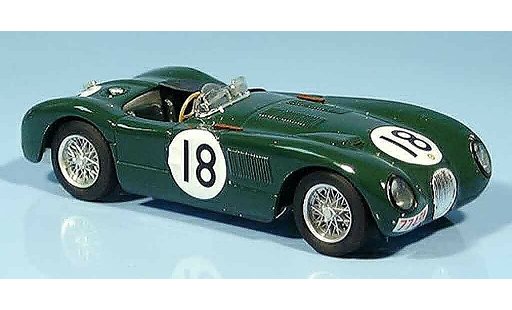 Jaguar C-Type Course 1/43 Brumm no.18 rolt hamilton winner le mans 1953 diecast model cars