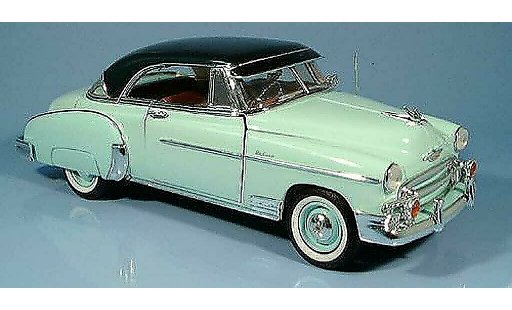 Chevrolet Bel Air Coupe 1/18 Motormax 1950 green diecast model cars