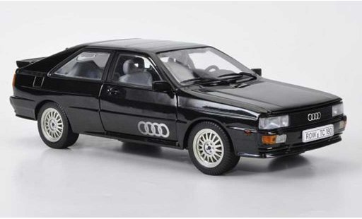 Audi Quattro coupe 1/18 Sun Star black 1981 diecast model cars