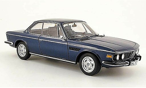 Bmw 3.0 CSi 1/18 Autoart e9 coupe blue 1971 diecast model cars