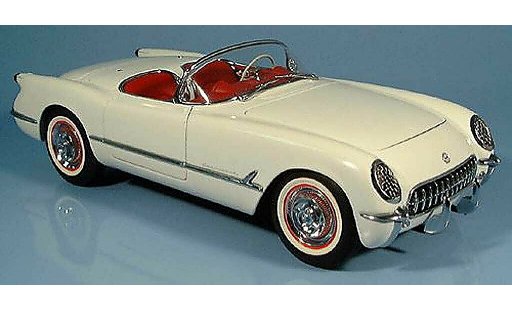Chevrolet Corvette Convertible 1/18 Autoart C1 white 1953 diecast model cars