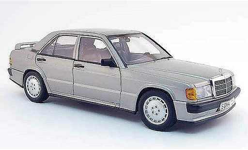 Mercedes 190 Base 1/18 Autoart 2.3-16v grey 1983 diecast model cars