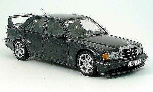 Mercedes 190 Evo 1/18 Autoart E 2.5-16V 2 (W201) black diecast model cars