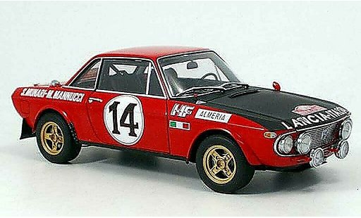 Lancia Fulvia HF 1/18 Autoart 1.6 munari-man. 1972 diecast model cars