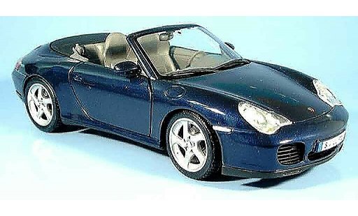 Porsche 911 4S 1/18 Maisto Convertible blue 2003 diecast model cars