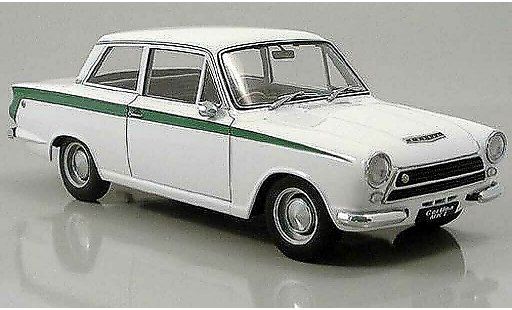 Lotus Cortina MkI 1/18 Autoart mk i white diecast model cars