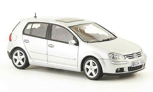 Volkswagen Golf Base 1/43 Autoart grey metallisee 5 portes 2003 diecast model cars