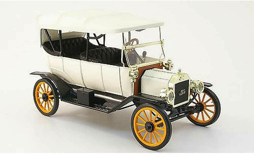 Ford Model T Touring 1/18 Eagle white/black 1913 diecast model cars