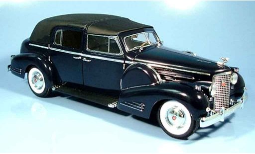 Cadillac Fleetwood V16 1/18 Signature blue 1938 diecast model cars