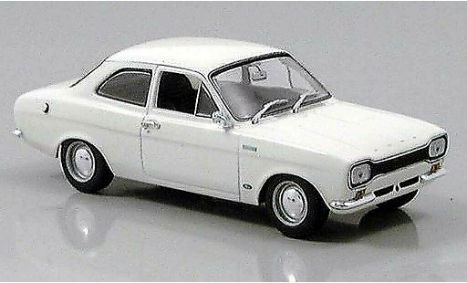 Ford Escort MK1 1/43 Minichamps I TC white RHD 1968 diecast model cars