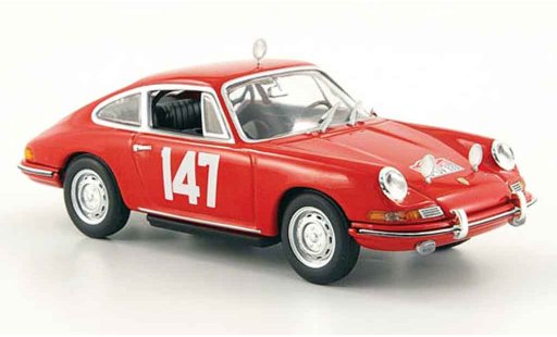 Porsche 911 Base 1/43 Minichamps Monte Carlo Linge Falk 1965 diecast model cars