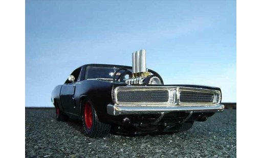 Dodge Charger 1969 1/18 Hot Wheels bad rider diecast model cars