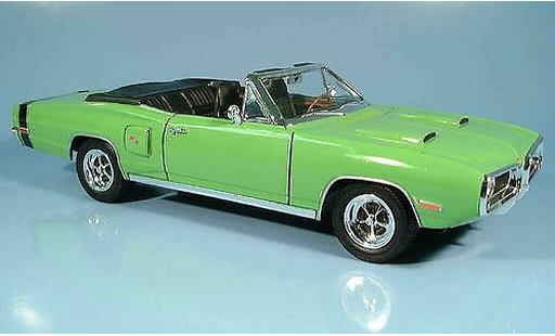 Dodge Coronet 1970 1/18 Yat Ming R/T green diecast model cars
