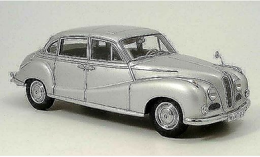 Bmw 502 berline 1/18 Autoart limousine v8 grey white 1962 diecast model cars