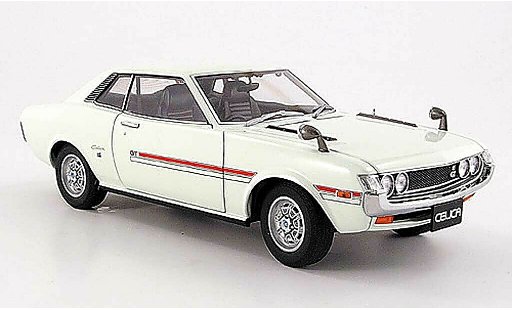 Toyota Celica 1600 GT 1/18 Autoart (ta 22) white 1970 diecast model cars