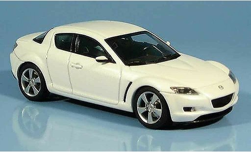 Mazda RX8 Base 1/43 Autoart RX 8 white diecast model cars