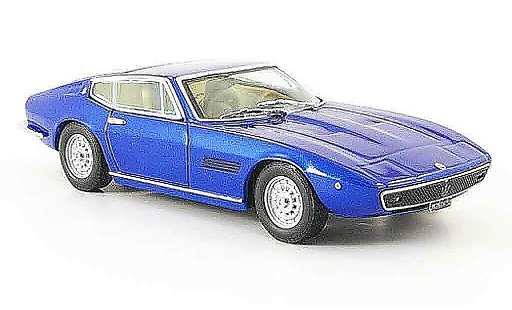 Maserati Ghibli coupe 1/43 IXO ss blue diecast model cars