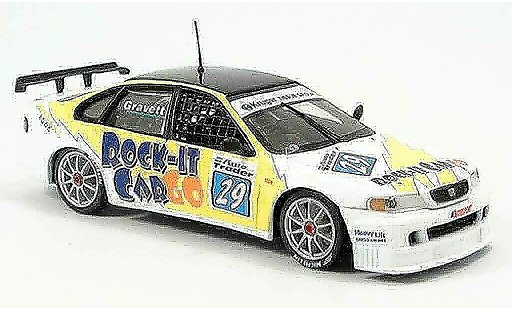 Honda Accord Base 1/43 Onyx R. Gravett BTCC 1998 diecast model cars