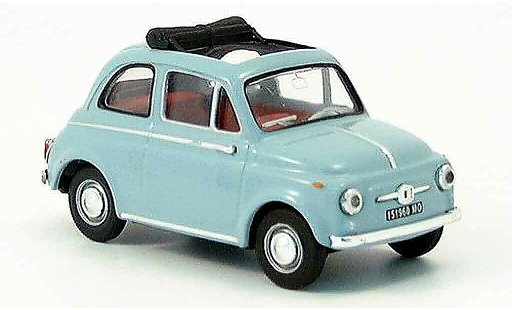 Fiat 500 D 1/43 Vitesse blue diecast model cars