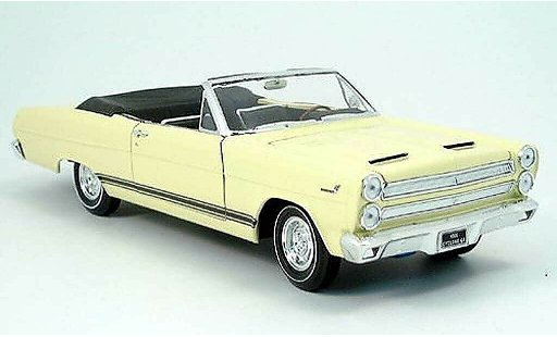 Mercury Cyclone Base 1/18 Yat Ming yellow 1966 diecast model cars